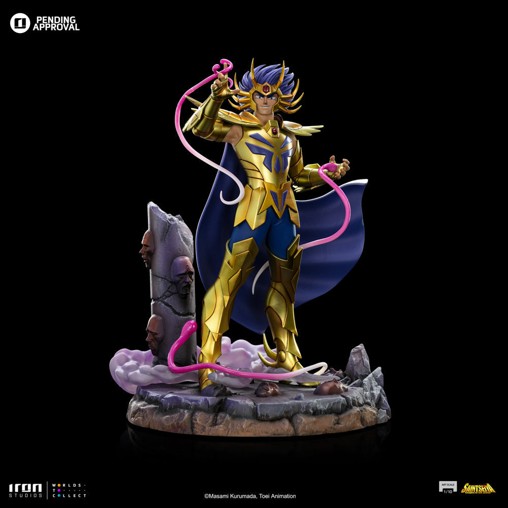 スタチュー カニ座のデスマスク - 聖闘士星矢 - アートスケール 1/10 - アイアン・スタジオ