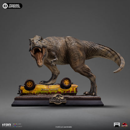 Statue T-Rex Attack - Jurassic Park - Icons - Jurassic World
