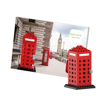 BRIXIES Cabine téléphonique rouge