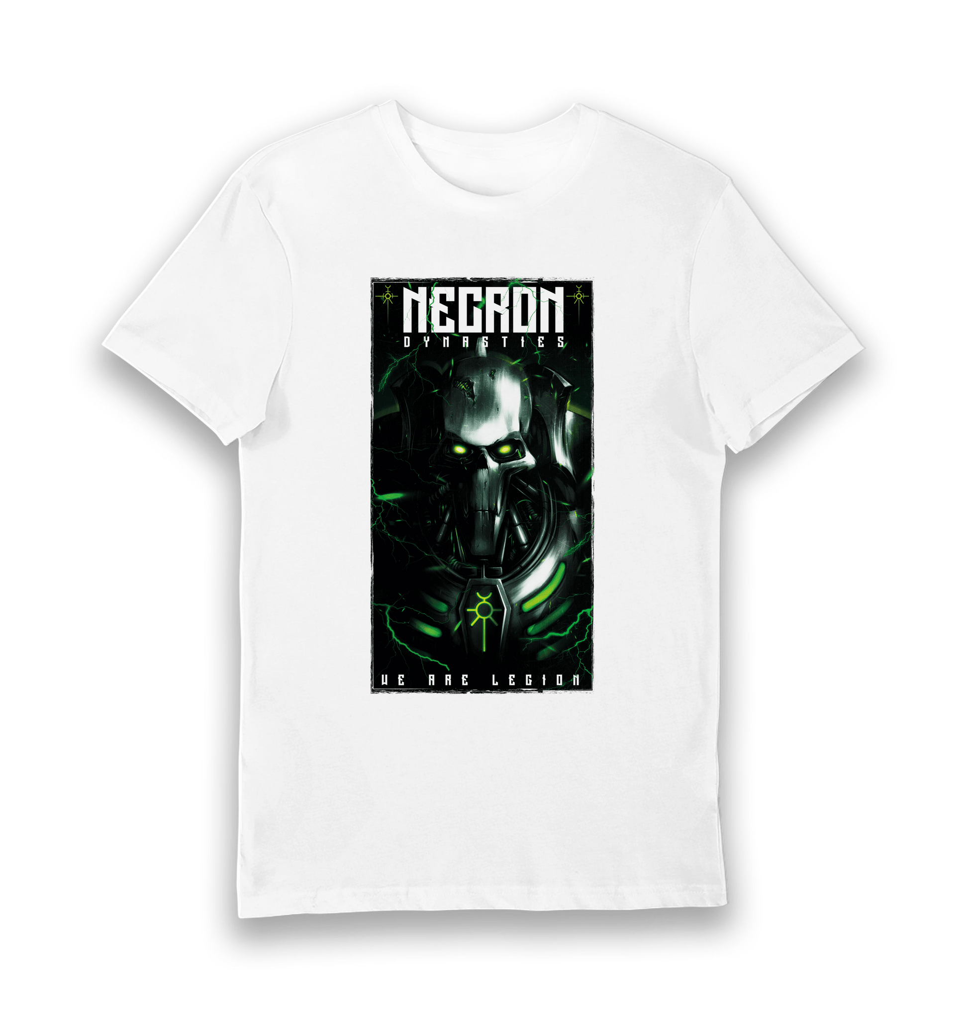 T-shirt adulte Warhammer 40,000 Necron Dynasties We Are Legion