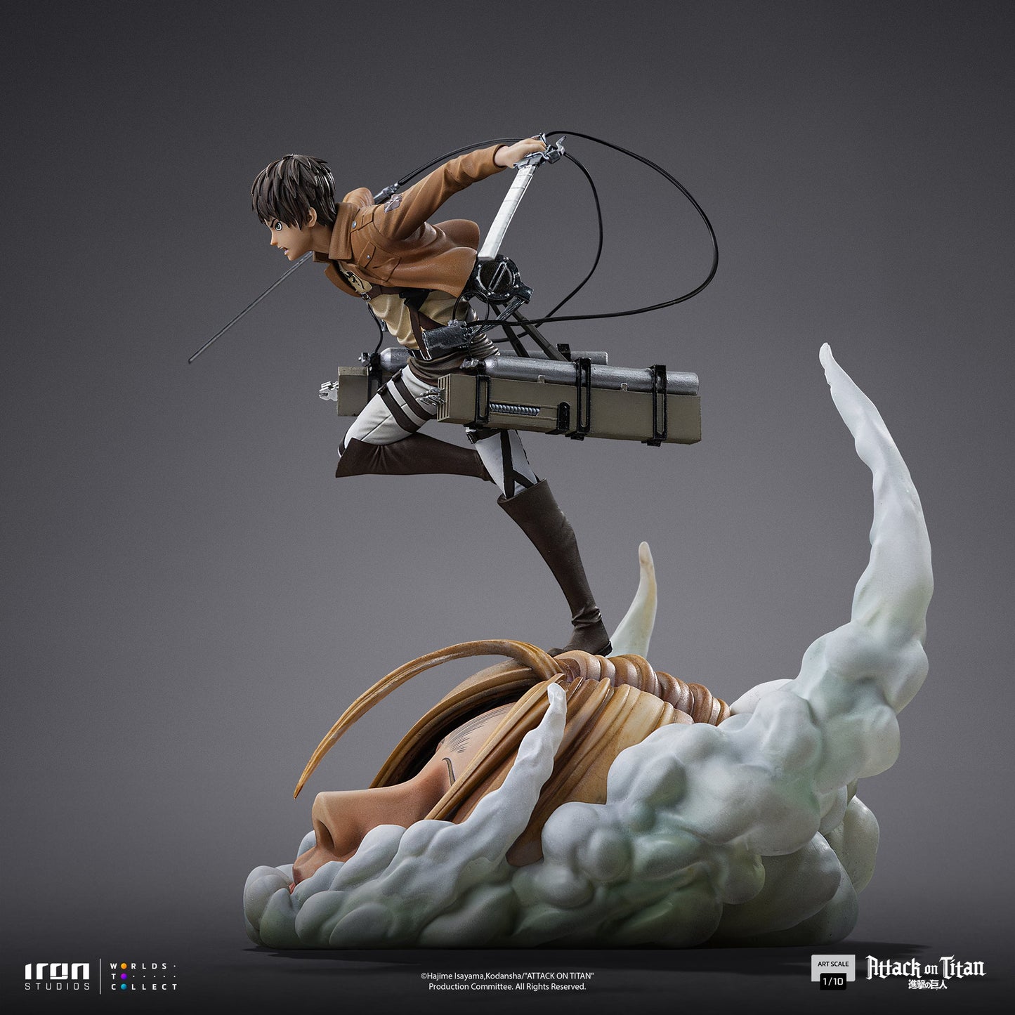 Pre-Order - Eren Yeager Statue - Attack on Titan - Art Scale 1/10 - Iron Studios