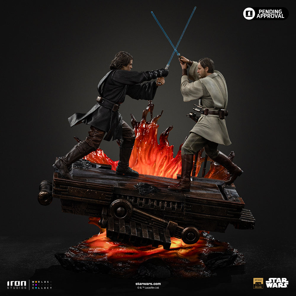 Pre-Order - Anakin Vs Obi-Wan Statue (Revenge of the Sith 20th Anniversary) - Star Wars - Art Scale 1/10 - Iron Studios