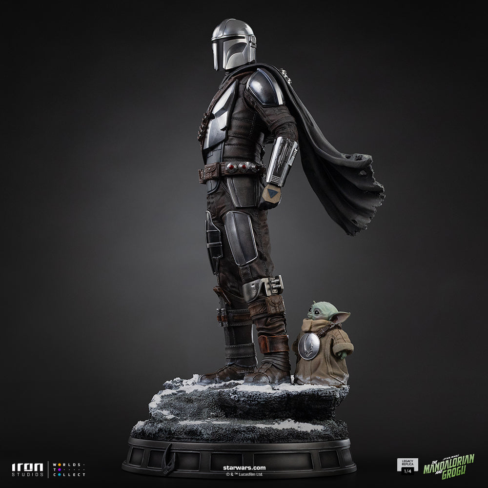 Pre-Order - The Mandalorian and Grogu Statue - The Mandalorian Movie - Legacy Replica 1/4