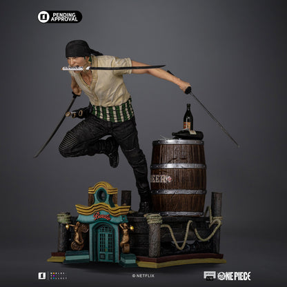 予約商品 - ロロノア・ゾロ - ワンピース - アートスケール 1/10 スタチュー - アイアン・スタジオ