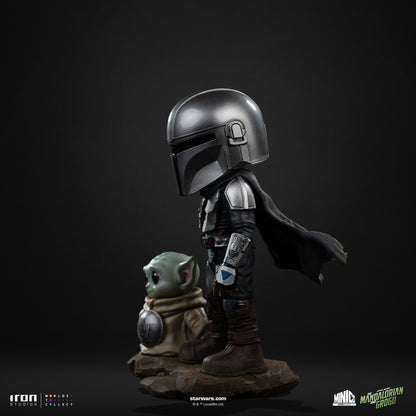 Figurine Mandalorian and Grogu - The Mandalorian - Mini Co. - The Mandalorian & Grogu