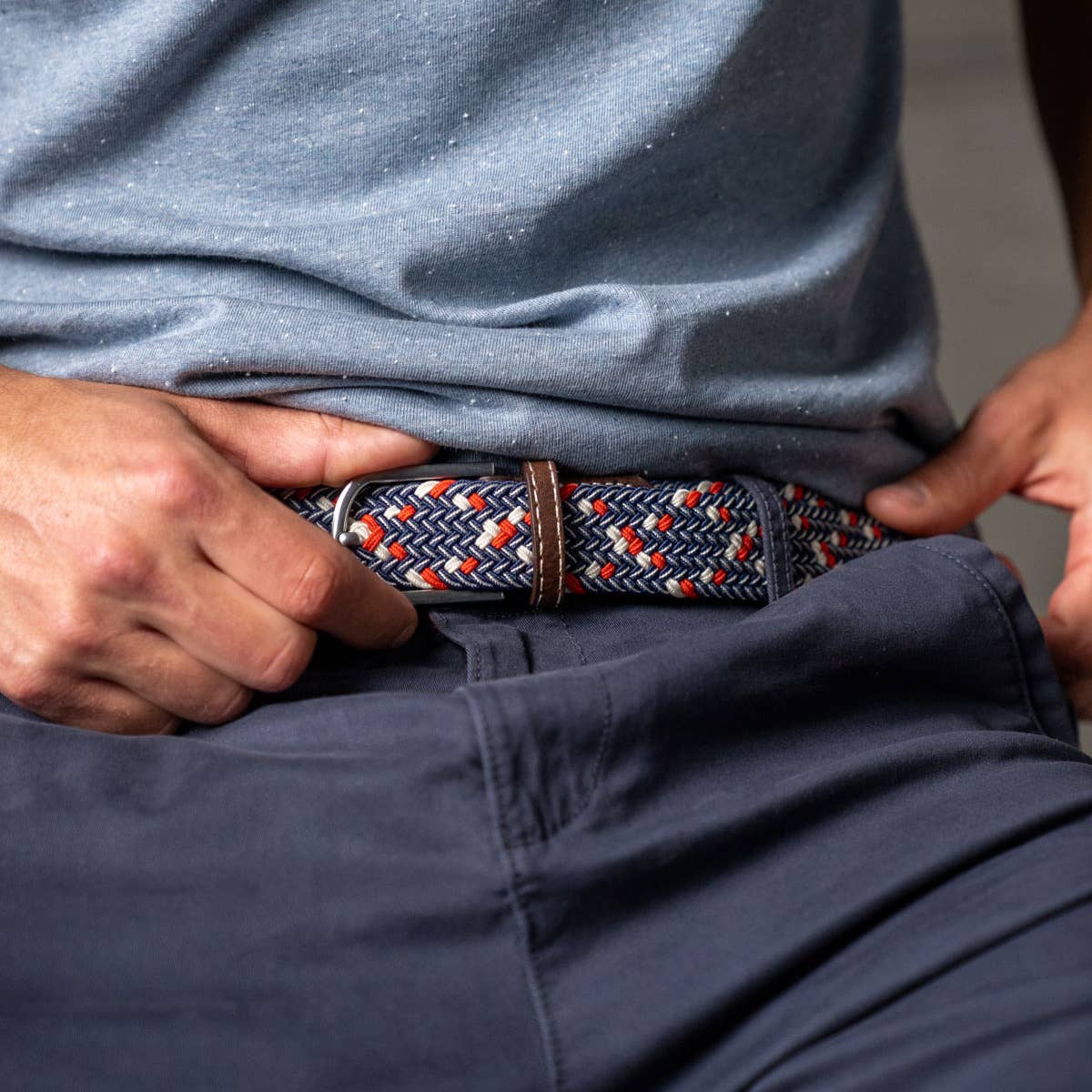 Ceinture Tressée Élastique Frenchie