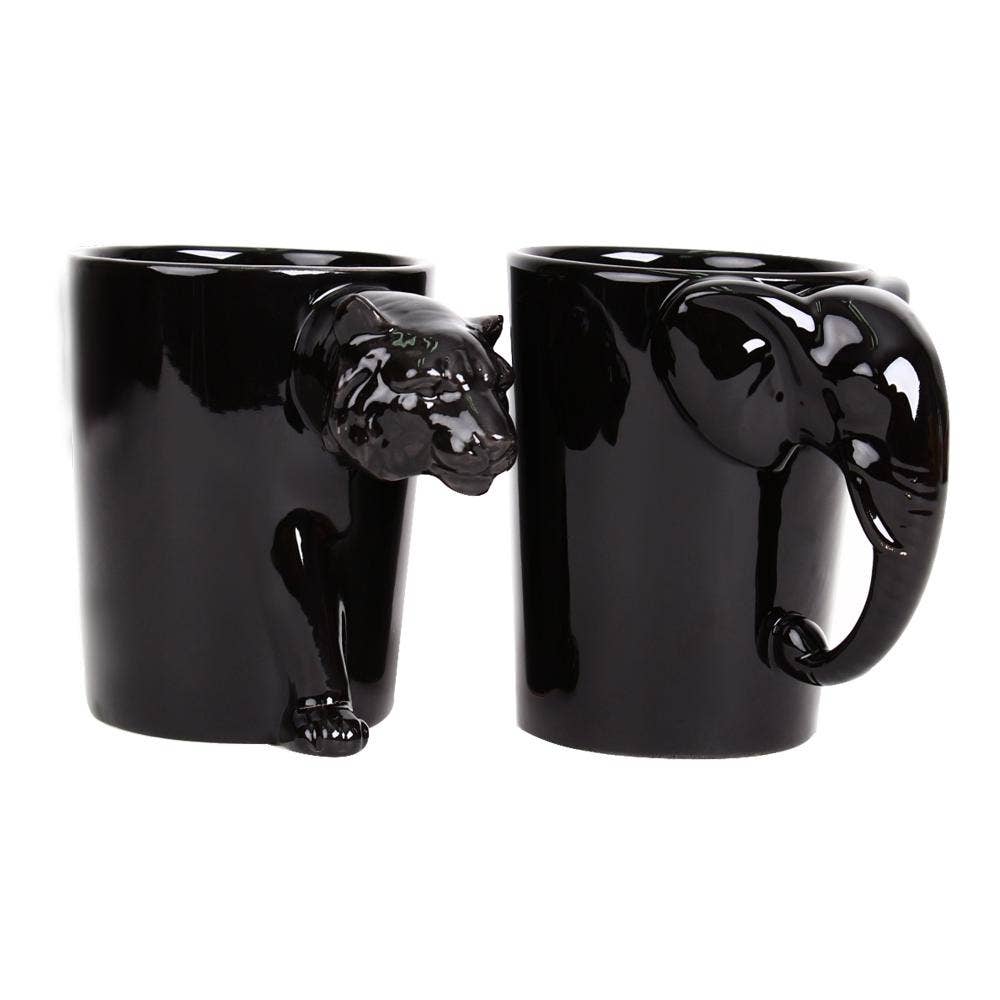 Taza con cabeza de elefante