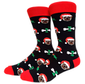 クリスマス パグ ソックス