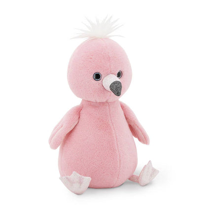 Peluche rosa Fluffy el flamenco, 35 cm, 0+