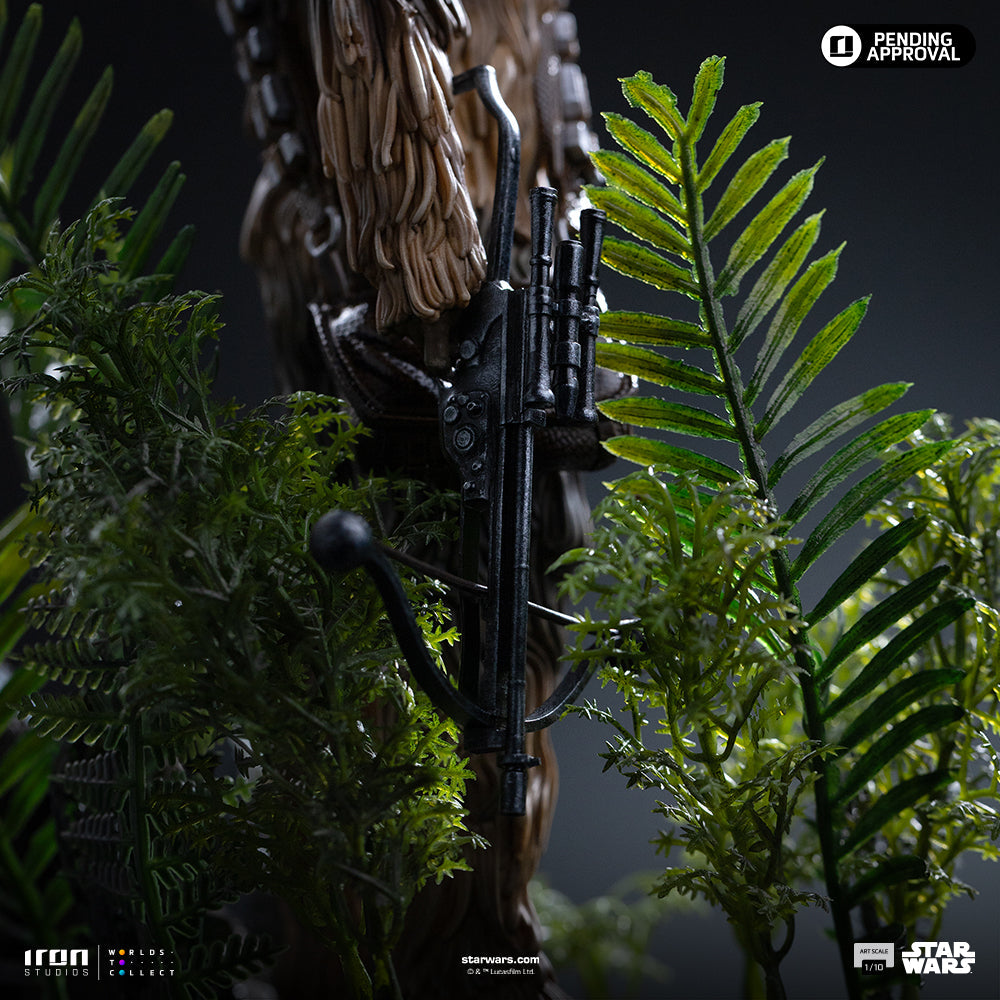 Pre-Order - Chewbacca and Tokkat Statue - Star Wars - Art Scale 1/10 - Iron Studios