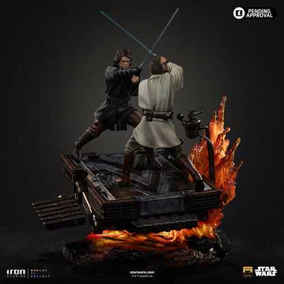 Pre-Order - Anakin Vs Obi-Wan Statue (Revenge of the Sith 20th Anniversary) - Star Wars - Art Scale 1/10 - Iron Studios