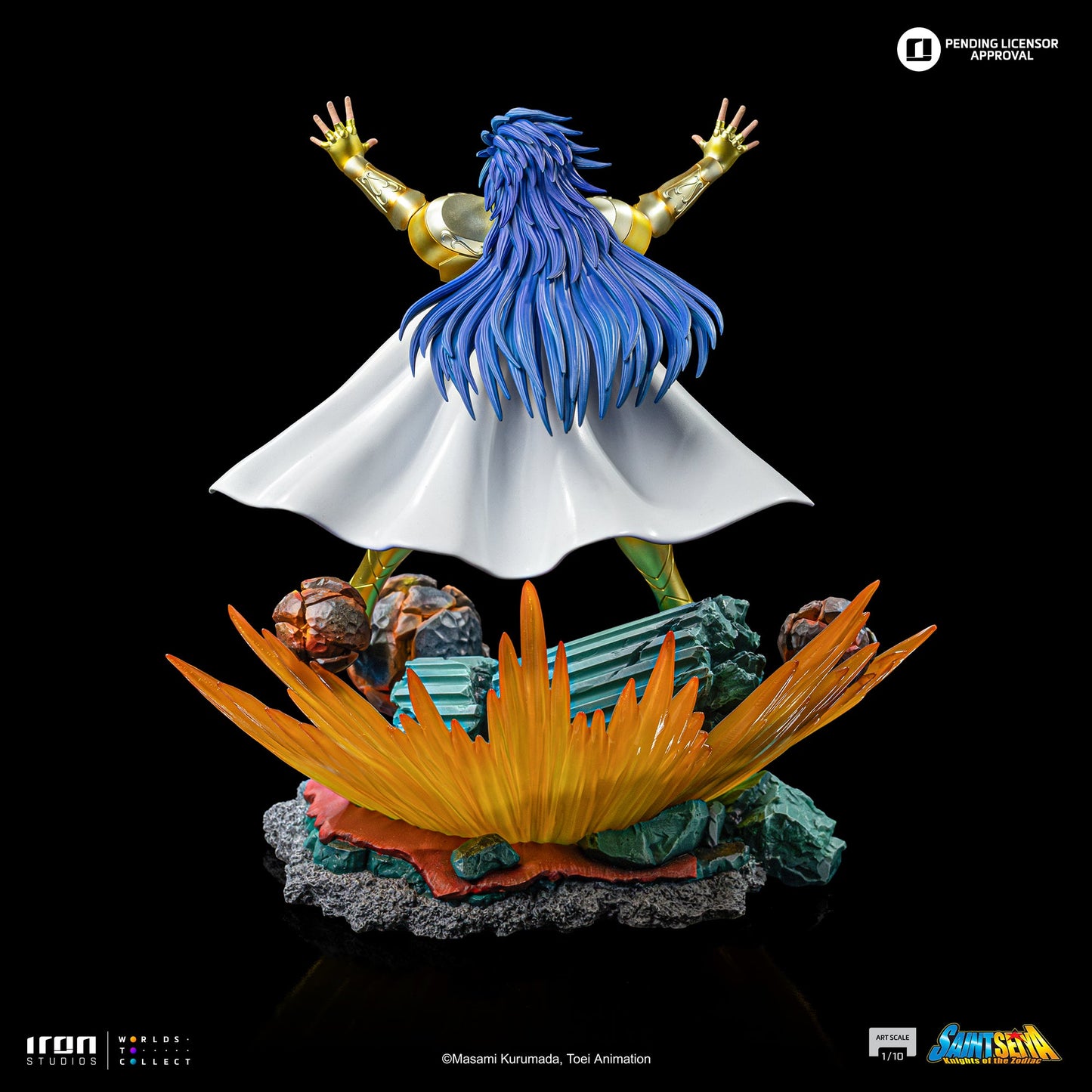 Pre-Order - Gemini Saga Statue - Saint Seiya - Art Scale 1/10 - Iron Studios