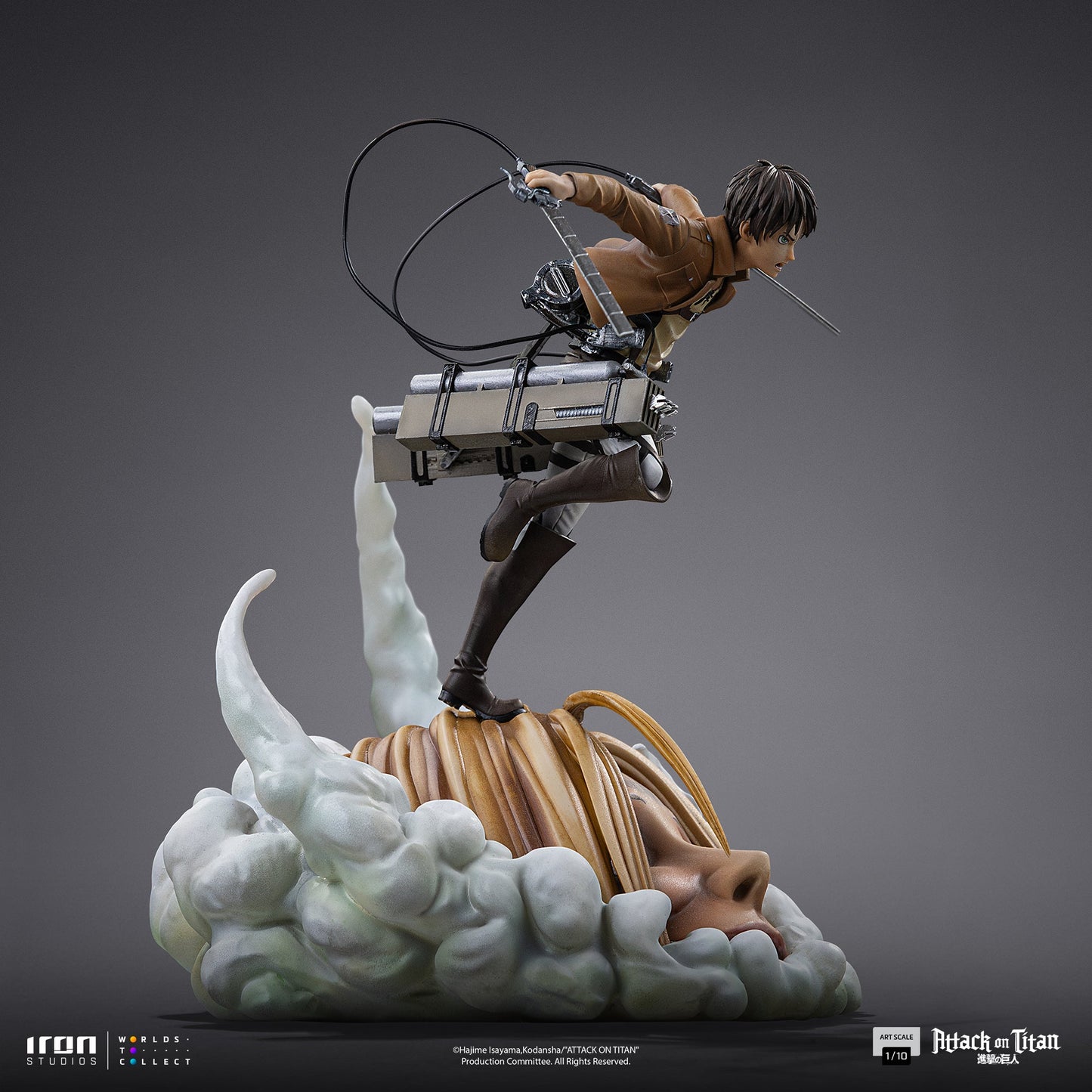 Pre-Order - Eren Yeager Statue - Attack on Titan - Art Scale 1/10 - Iron Studios