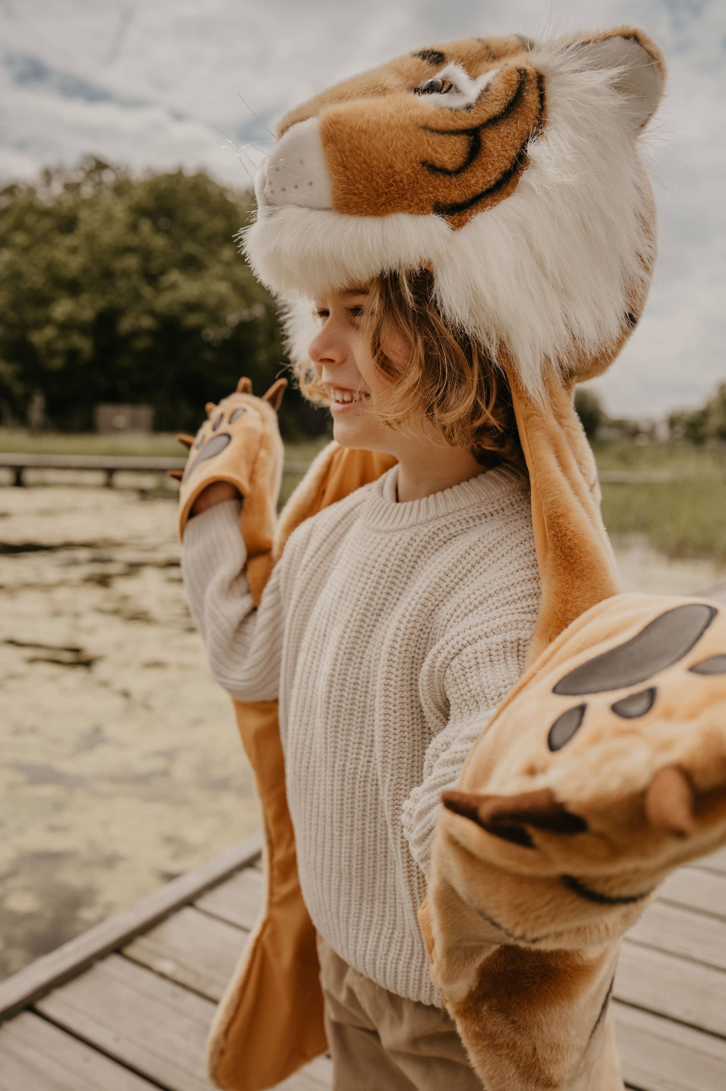 Disfraz de tigre para niños