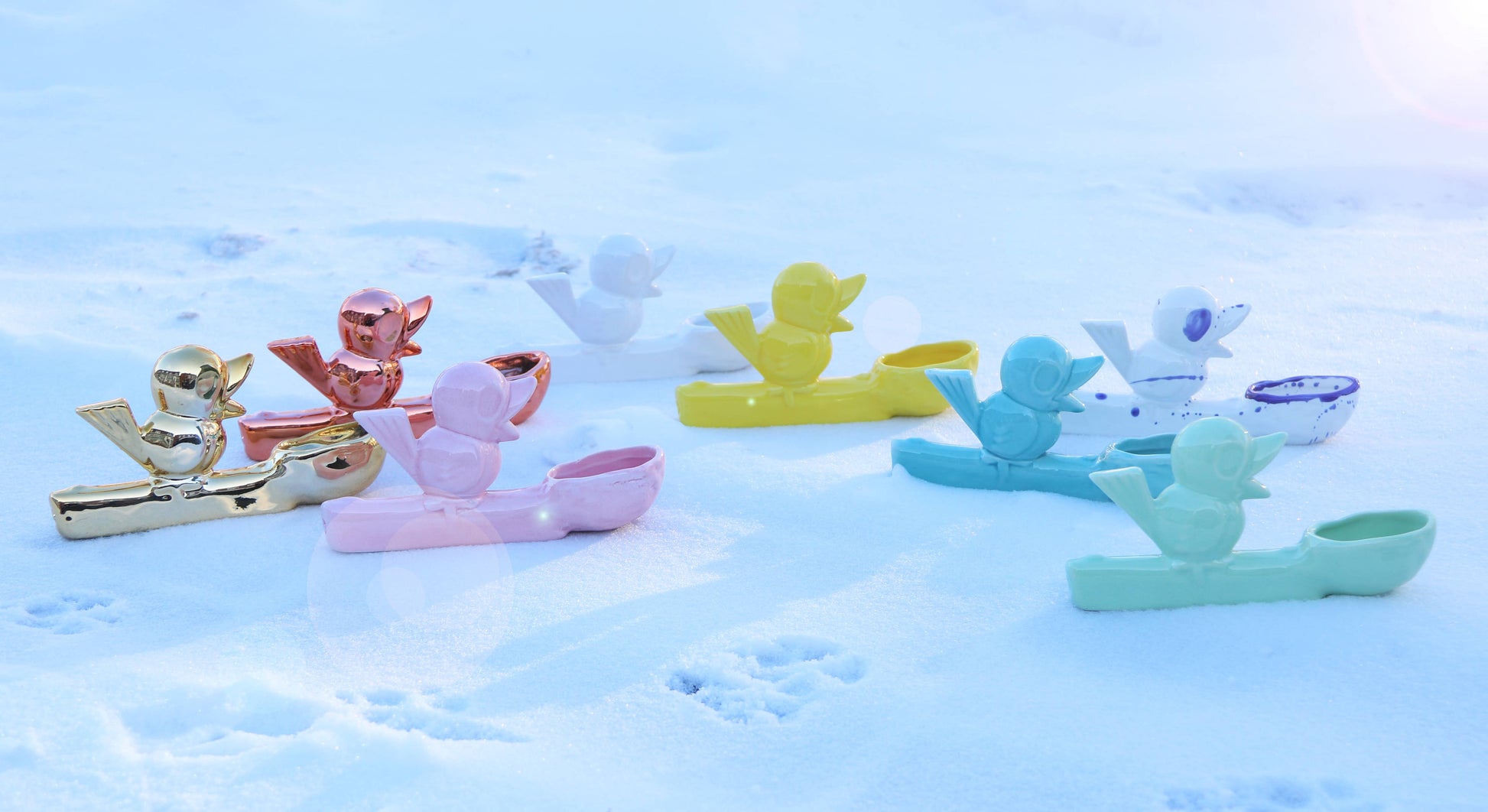 Voleur de fleurs Bleu – Jasmin Djerzic – Bleu – vue 23