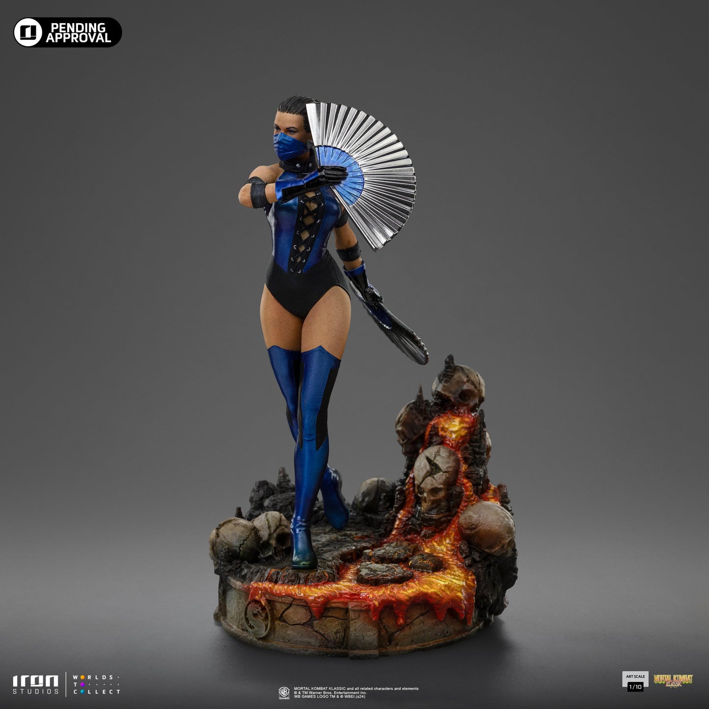 Kitana Statue - Mortal Kombat - Art Scale 1/10 - Iron Studios