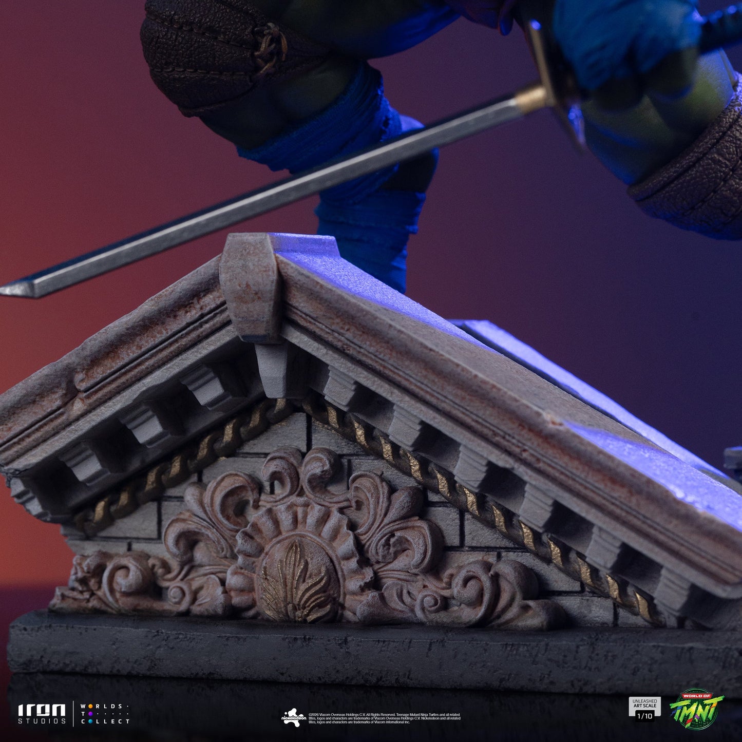 Statue Leonardo Unleashed - Teenage Mutant Ninja Turtles - Art Scale 1/10