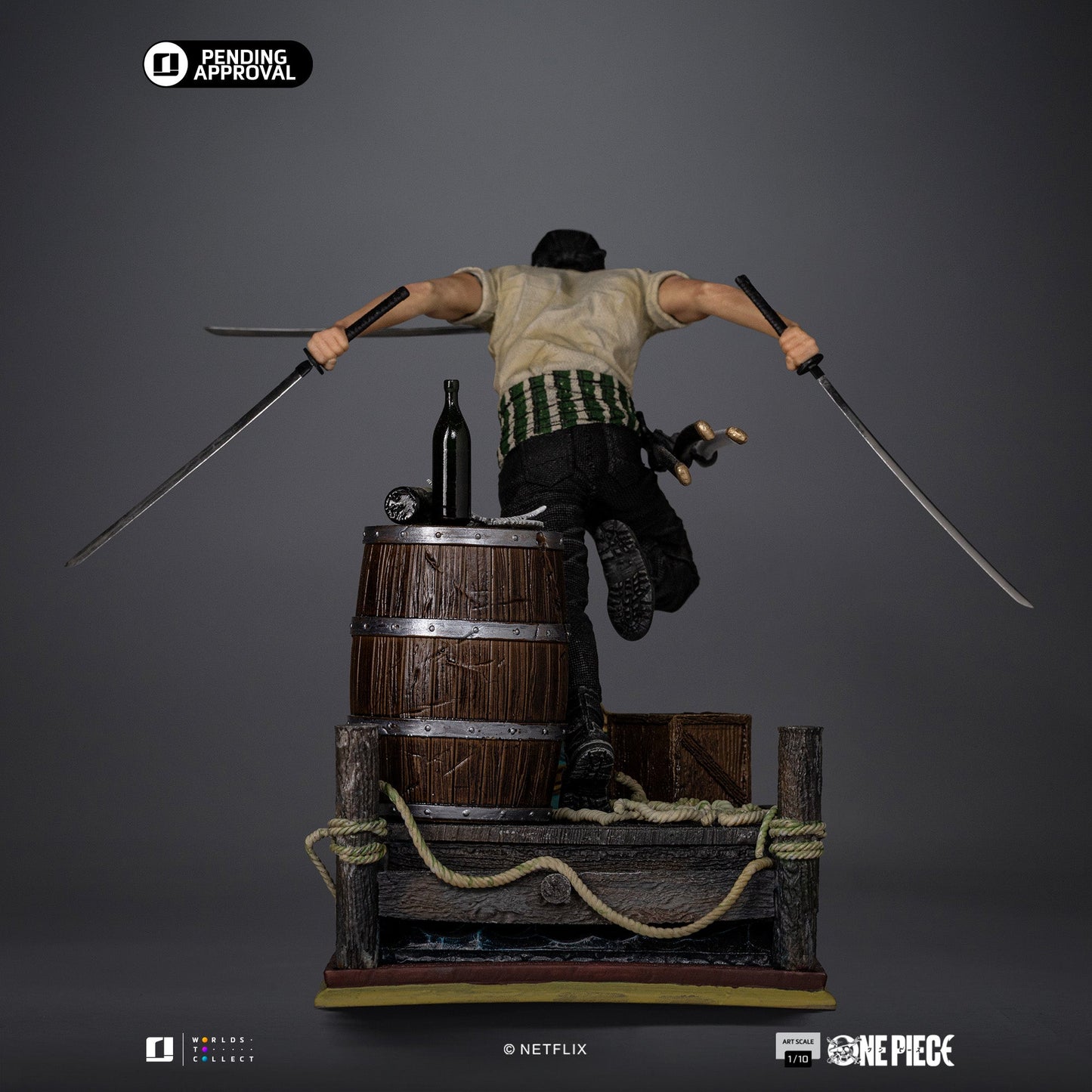 予約商品 - ロロノア・ゾロ - ワンピース - アートスケール 1/10 スタチュー - アイアン・スタジオ