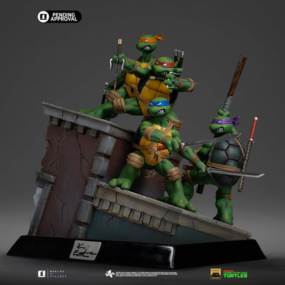 Statue TMNT 1st Cover Set (Signed Version) - Teenage Mutant Ninja Turtles - Art Scale 1/10