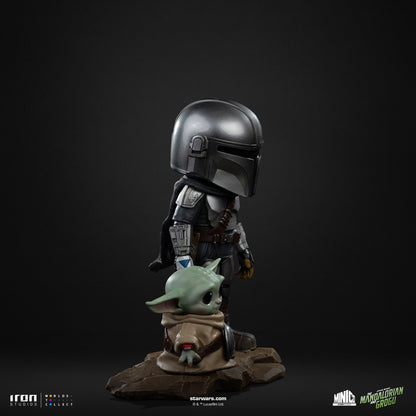 Figurine Mandalorian and Grogu - The Mandalorian - Mini Co. - The Mandalorian & Grogu