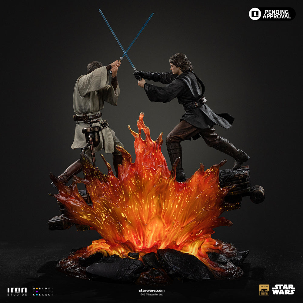 Pre-Order - Anakin Vs Obi-Wan Statue (Revenge of the Sith 20th Anniversary) - Star Wars - Art Scale 1/10 - Iron Studios