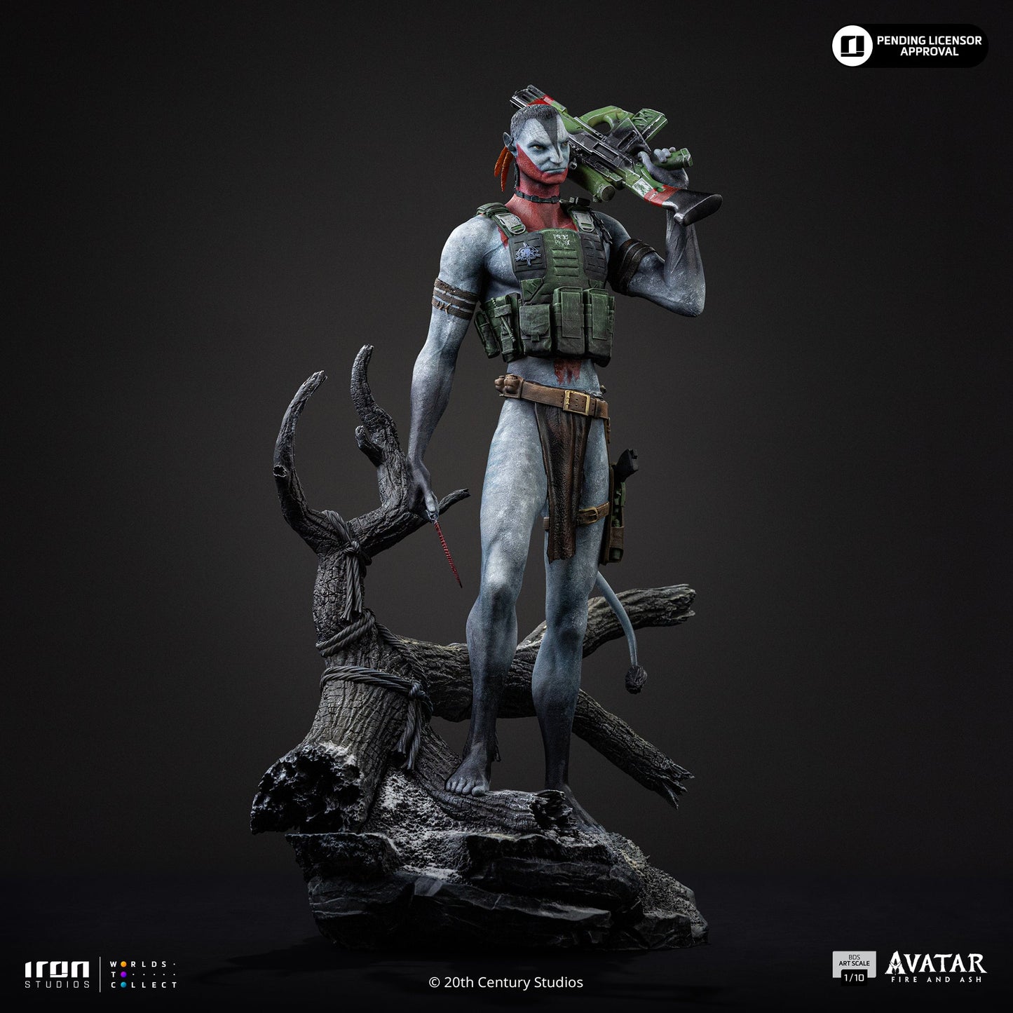 Statue Miles Quaritch - Avatar 3: Fire and Ash - Art Scale 1/10
