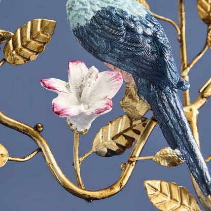 Chandelier éléphant or, poly/métal 28 x 11 x 46,5 cm