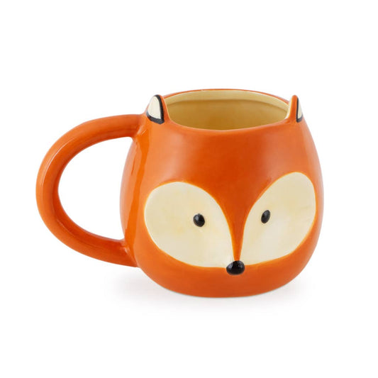 Tazza Fox, 482 ml, con manico, ceramica