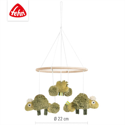 Holz-Mobile Chamäleon