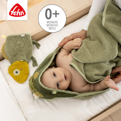 Waschhandschuh Chamäleon