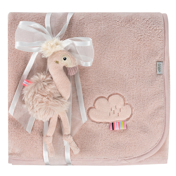 Kuscheldecke Flamingo