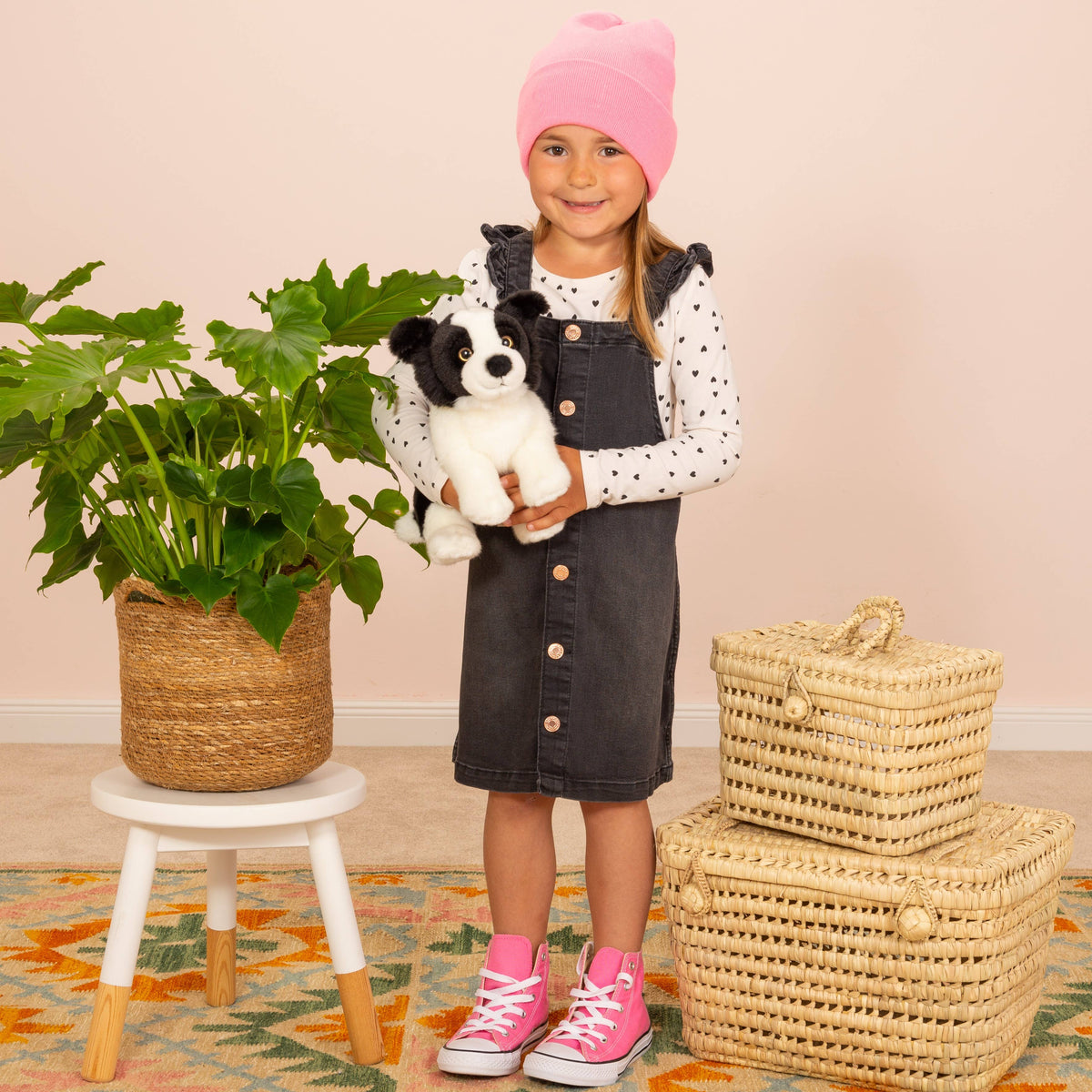 Collare di peluche per cucciolo di Border Collie