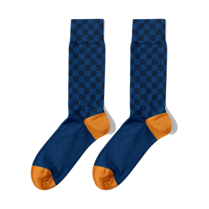 Pack Chaussettes Blue Geometry 🔵🟦⚪