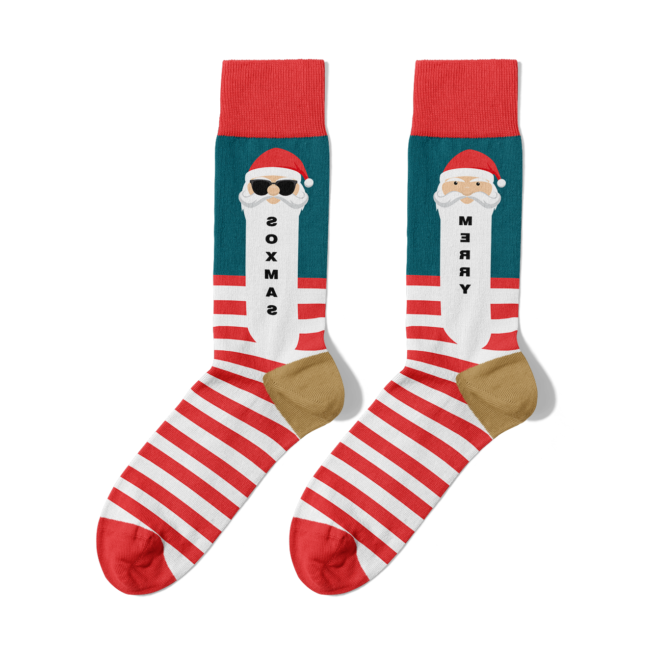Chaussettes Santa in Action
