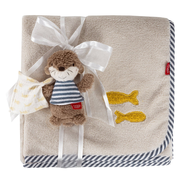 Kuscheldecke Otter Theo