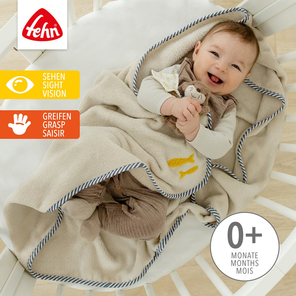 Kuscheldecke Otter Theo