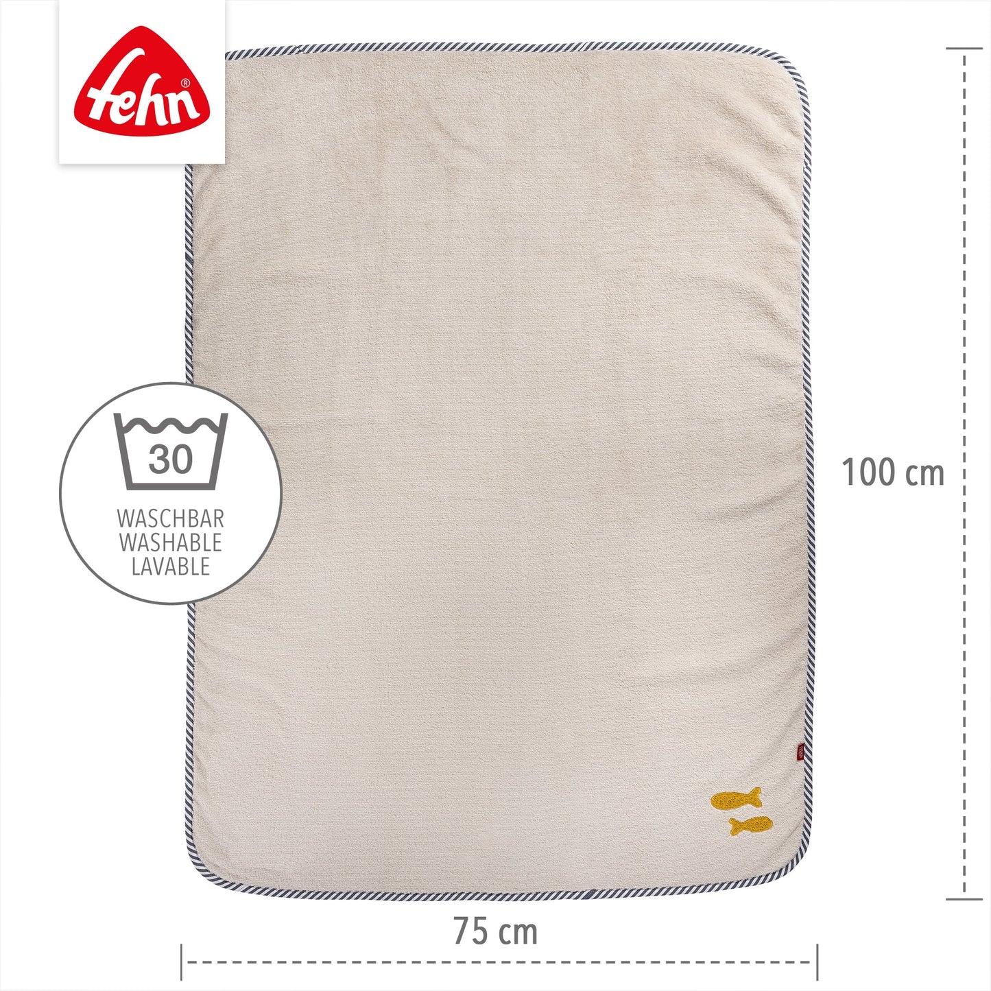 Kuscheldecke Otter Theo