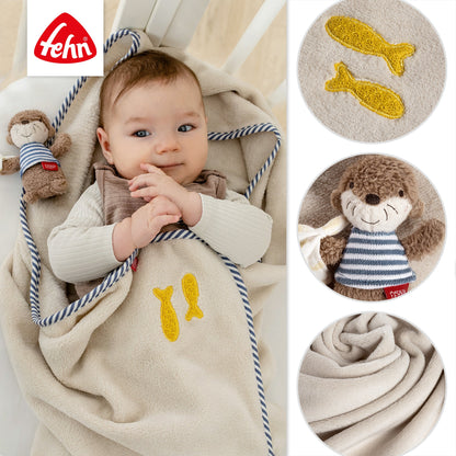 Kuscheldecke Otter Theo