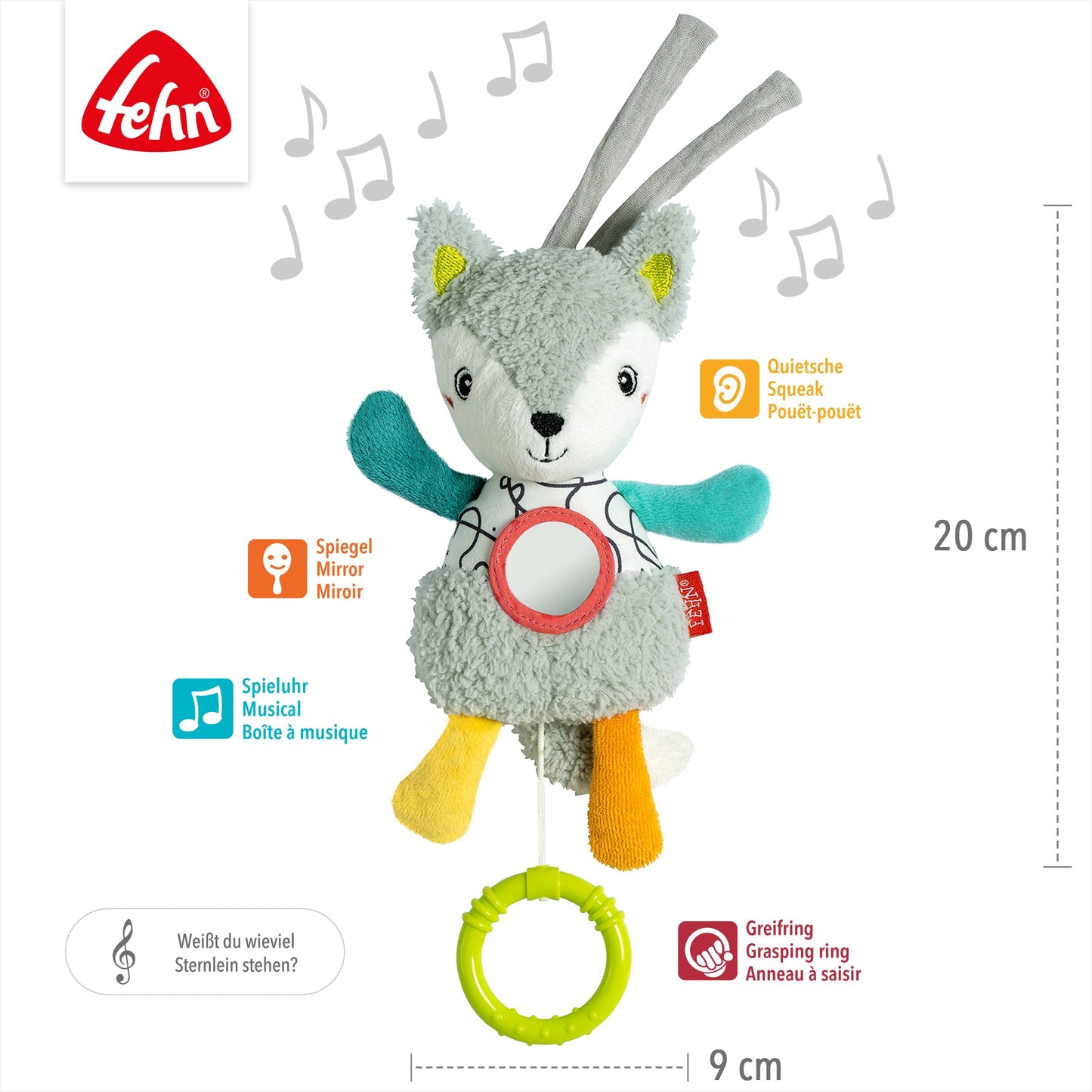 Mini-Spieluhr Fuchs