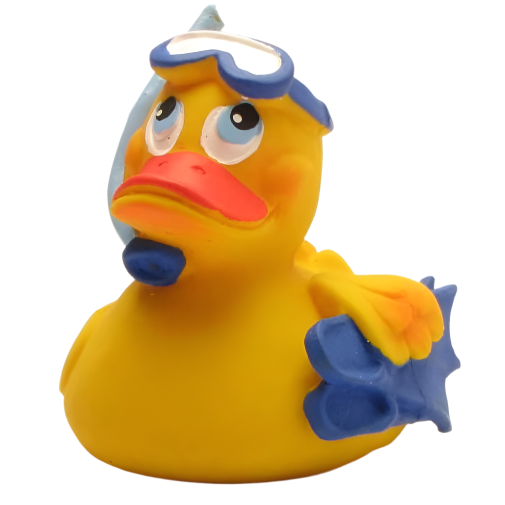 Canard Plongeur avec tuba