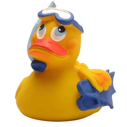 Canard Plongeur avec tuba