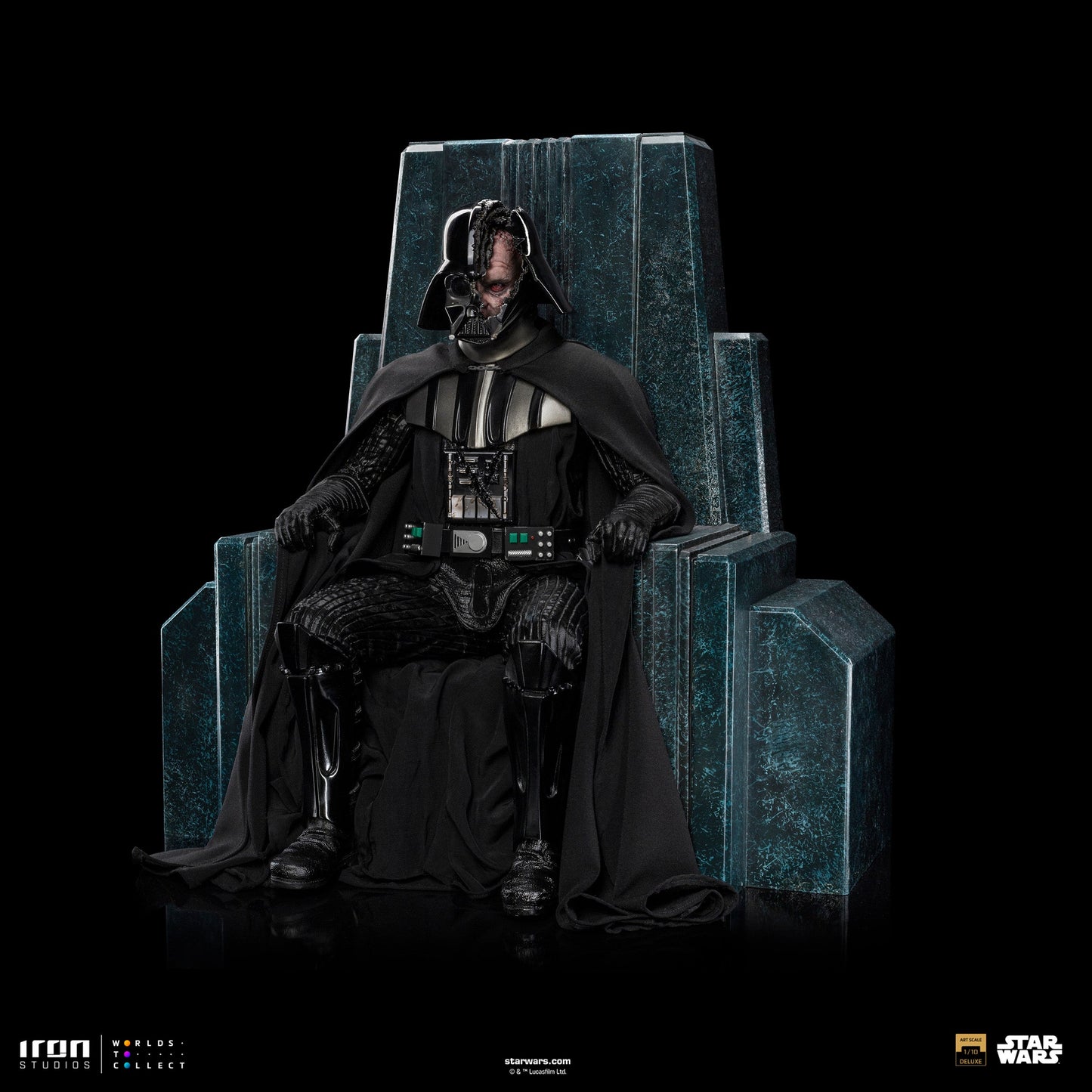 Statue Darth Vader on Throne - Star Wars: Obi-Wan Kenobi Series - Art Scale 1/10