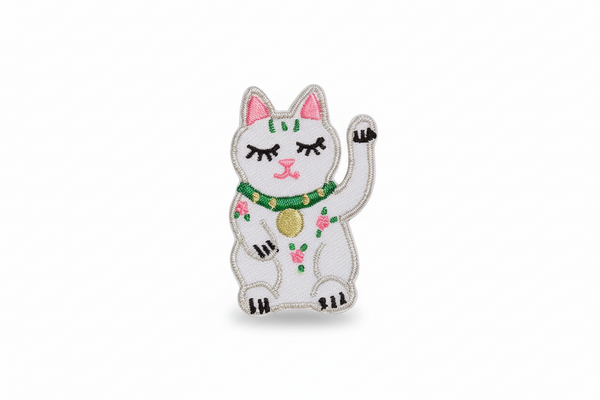 Iron-on Patch - Lucky Cat