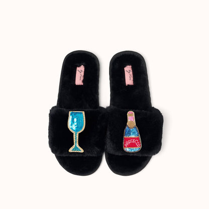 Paire de broches pour Chaussons - Prosecco