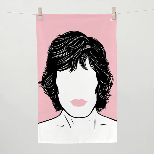 Asciugamano da cucina "Mick Jagger" dei Rolling Stones