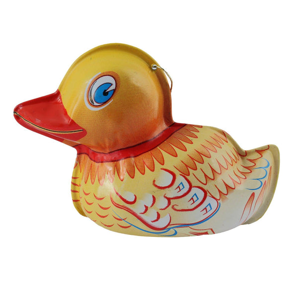 Pato de metal colgante decorativo