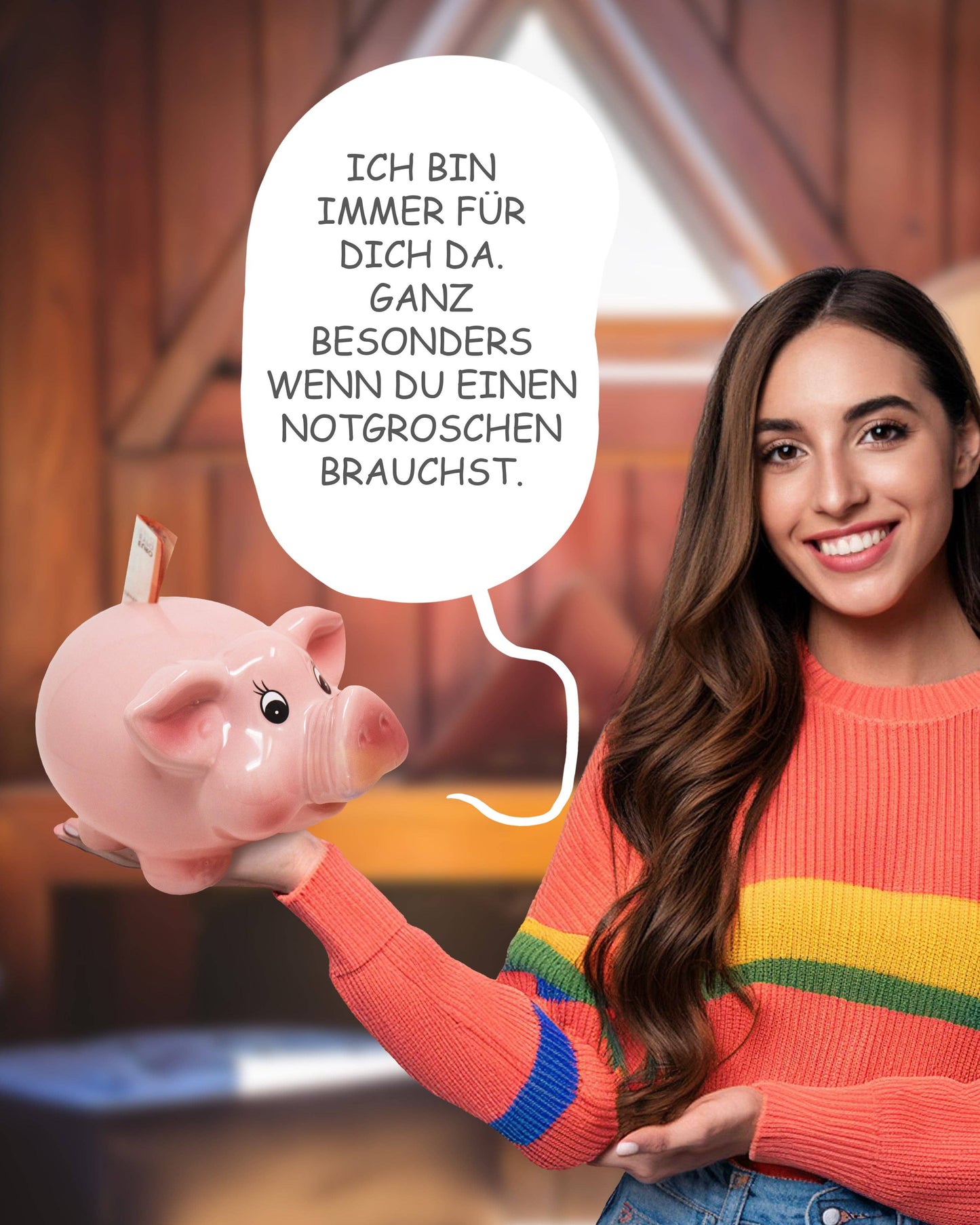 Hucha gigante XXL esmaltada