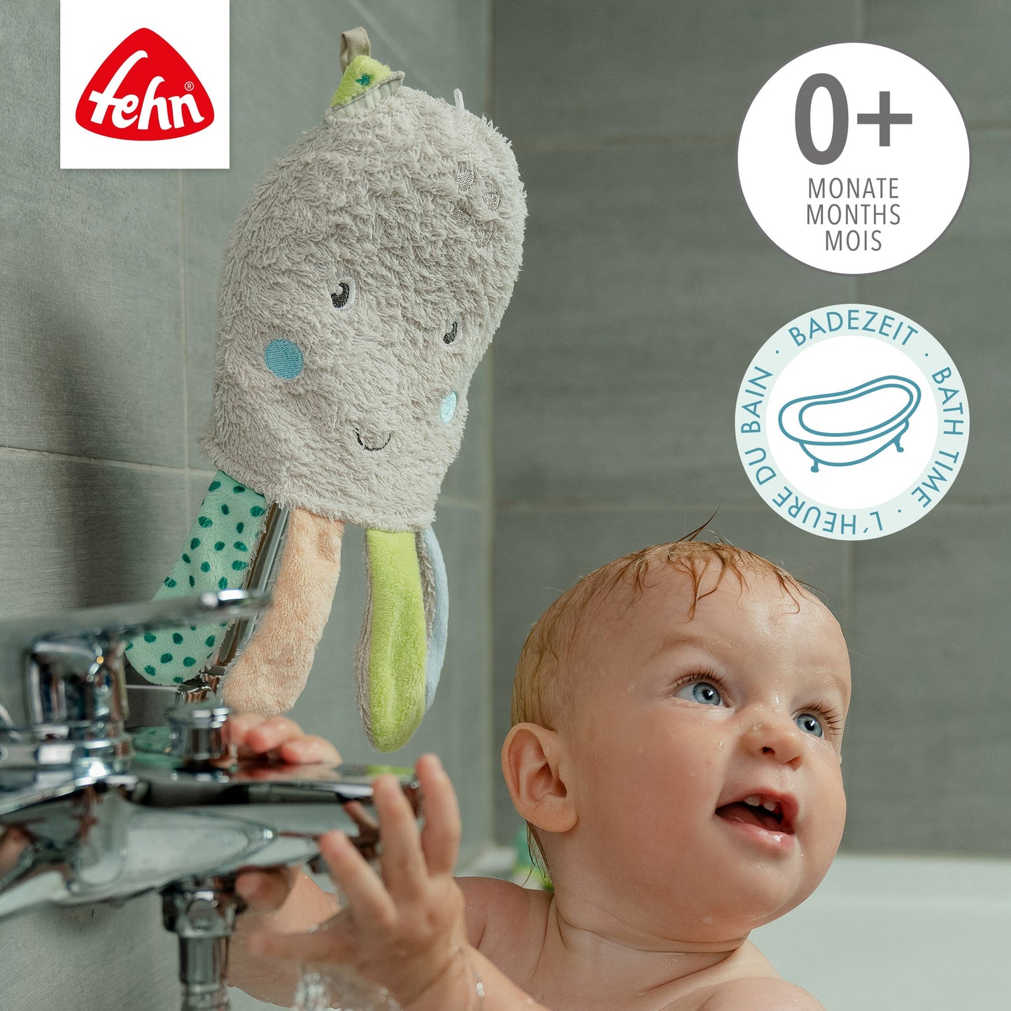 Octopus wash mitt