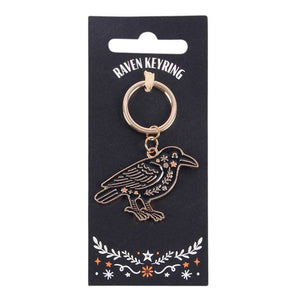 Porte-clés corbeau folklorique