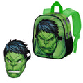 Marvel « Hulk Green Strength » Mask Backpack